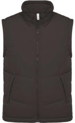 Kariban Uniszex unisex mellény polár béléssel, Kariban KA6118, Dark Grey-4XL (ka6118dg-4xl)