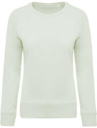 Kariban Női raglános organikus környakas pulóver, Kariban KA481, Sage-XL (ka481sg-xl)