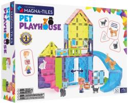 Magna-Tiles Pet Playhouse, 50 piese Jucarii de constructii magnetice
