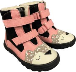 Bartuś tépőzáras Téli Cipő Természetes Bőr R. 25 (315/SOWAróż)