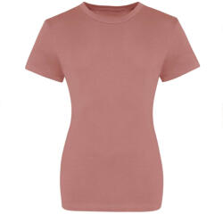 Just Ts JT100F rövid ujjú Női kereknyakú póló Just Ts, Dusty Pink-L (jt100fdup-l)