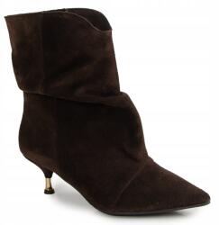 CheBello 4814 Barna Bőr Magassarkú Cipő 36-OS (4814-135-000-PSK-S393 Brąz)