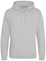 Just Hoods Uniszex laza szabású kapucnis pulóver, zseb nélkül AWJH011, Heather Grey-XL (awjh011hgr-xl)