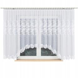 Markizeta Jacquard készfüggöny bevágással az alján 500x160 cm Iwona (049312/FBL/001/500160/1)