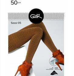 Gatta Harisnyanadrág Gatta Sassi 05 Mintás 50DEN Honey Nero 2 S (5904383051978)