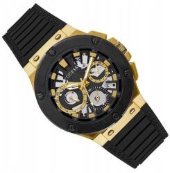 GUESS Férfi Sportos Arany Vízálló Karóra Guess Circuit GW0487G5 50M (zegarek męski modowy fashion)