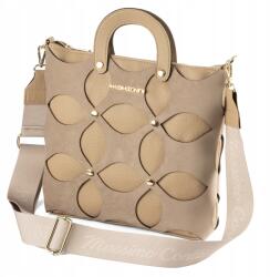 Massimo Connti Bézs Lengyel Női Shopper Táska Postás Táska Massimo Contti Válltáska