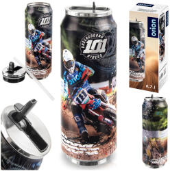 Orion Thermo bögre doboz termosz kulacs meleg hideg italokhoz Motocross 0, 7L (8592381213749)