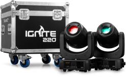BeamZ Professional IGNITE220 Set 2 movinghead-uri Spot, LED 220W, gobo, DMX, BeamZ Pro (152.085)