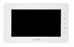 VIDOS Video kaputelefon monitor Vidos X M12W 7" Kihangosító (M12W + S20DA)