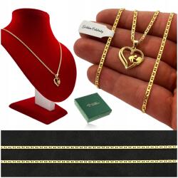 Golden Celebrity Áldozási Ajándék Kislánynak Gyönyörű Arany Szív Nyaklánc Dedikálás - allegro - 15 010 Ft