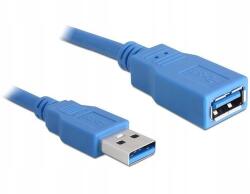 Delock 82539 Delock Usb 3.0 Am-af hosszabbító kábel, 2m, kék (4043619825394)