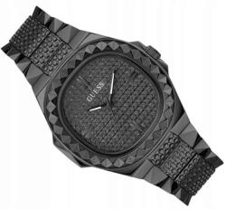 GUESS Férfi Elegáns Fekete Karóra Guess Rebellious Gent GW0622G2 50M (zegarek męski modowy fashion)