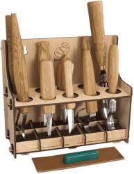 BeaverCraft Set de sculptura in lemn, in cutie BeaverCraft S53, 13 piese (BVRCS53)