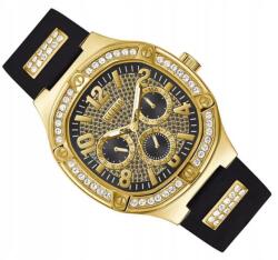 GUESS Női Elegáns Arany Karóra Guess Duke GW0641G2 Strasszokkal Díszítve (zegarek damski modowy fashion)
