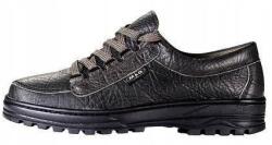 Marka Férfi Cipő Fűzős Mokaszin, fekete, Size 43 (KOD)