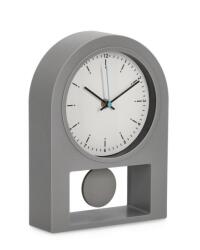 Bizzotto Ceas masa cu pendul gri Patrik 19.6x6x27.3 cm (0185561deco) Ceas