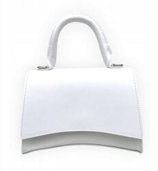 MORANTI Arabella-M bőr kézitáska Klasszikus elegancia fehérben (MR-1098-01-B)