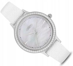 PRIM Női Vízálló Acél Karóra Prim Olympia W02P. 13215. A Gyöngyház (zegarek damski elegancki z cyrkoniami)