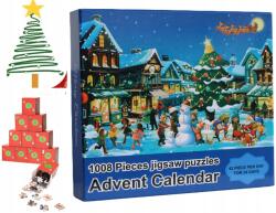 Adventi Naptár Karácsonyi Puzzle Karácsonyi Kirakó Karácsonyi Ajándék