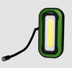 TRACON Akkumulátoros LED kézi lámpa 10+2W, 6500K, 3, 7V, 1800mAh, 500/110lm, 4h, IP44 (STLS10W)