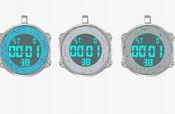  3 Darab Zsebóra, férfi, női digitális kvarcóra, 30 m (5904133209420)