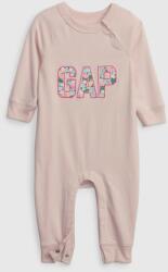 GAP Бебешки гащеризон с лого GAP GAP | Rozov | Момичешки | 80-86