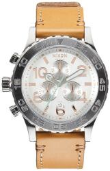 Nixon Ceas Nixon 42-20 Chrono Leather Natural/Silver A424 1603 Ceas