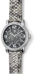 Oliver Weber Ceasuri de damă cu cristale Swarovski Oliver Weber Vigo Leopard Silver 65044-SIL Ceas