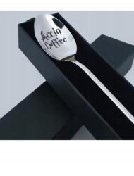 Amefa 1 db Accio Coffee Latte Macchiato kanál lézergravírozással (8440 nierdzewne łyżeczki 18/10 herbaty)