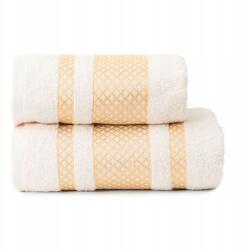 Markizeta Home Lionel Törölköző, 50×90cm, 783 krémszínű, arany bordűrrel (LIONEL/RB0/783/050090/1)