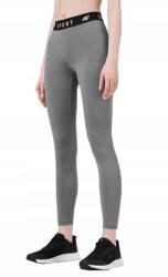 4F Női leggings 4F SS23TFTIF077 szürke melange M (4FSS23TFTIF077 24M)