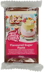 FunCakes Fondant maro cu aromă de ciocolată (fondant colorat)