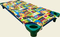 PT Iskola mintás steppelt derékalj óvodai fektetőre (0_OVM_STEP_58x133_11106_1)