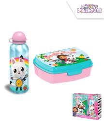 Kids Licensing Cutie pentru gustare + sticlă - Gabby's Dollhouse