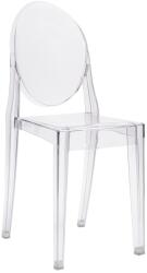 Settimo Scaun Victoria din policarbonat transparent (KI316)