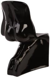 Settimo Scaun modern Him negru (KI199)