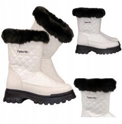 Captain Mike Hótaposó női bélelt téli bakancs fehér Firenze Captain Mike 38 (030503021)