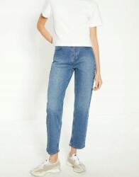 Oasis kék farmernadrág, Size 34, magas derekú, 99% pamut