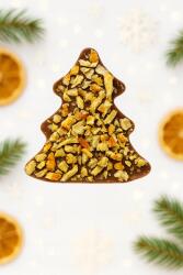 Cortez Tejcsokoládés karácsonyfa narancs 30g karácsonyi szett