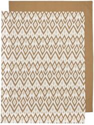 Meyco Baby Чаршаф за бебешка кошара Meyco Baby - 75 х 100 cm, 2 броя, Sand/Toffee (443076) - baby
