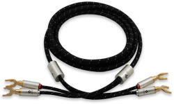Ludic Audio Set Cabluri Boxe Ludic Orpheus, Conductor Cupru OCC, Mufe Banane Si Furci, 2.5m