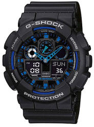 Casio watch GNT ANADIG PU BLK BLU Ceas