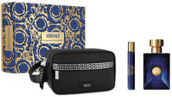 Versace Pour Homme Dylan Blue подаръчен комплект с тоалетна вода 100мл и мини 10мл за мъже 1 бр