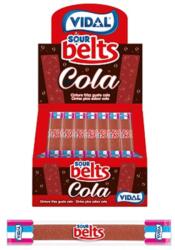 Vidal kóla ízű savanyú gumicukor szíj 9g