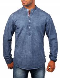 Carisma Ing, Size S, kék, 100% pamut, slim fit, oil-washed hatású