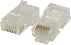 Valueline Mufe CAT6 UTP RJ45 SOLID PVC transparent 5buc VALUELINE (VLCB89304T) - pretexpert