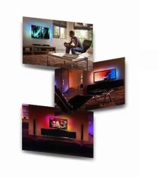 Cabletech Banda LED RGB backlight ambiental iluminare TV Cabletech (LED0085)