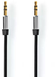 Nedis Cablu Audio Stereo Nedis Jack 3.5 mm - 3.5 mm 1m negru (CAGP21250BK10) - pretexpert