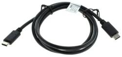  Cablu USB-C 3.1 tata la USB-C 3.1 tata 1m negru 60W 5Gbps 028-126 (028-126)